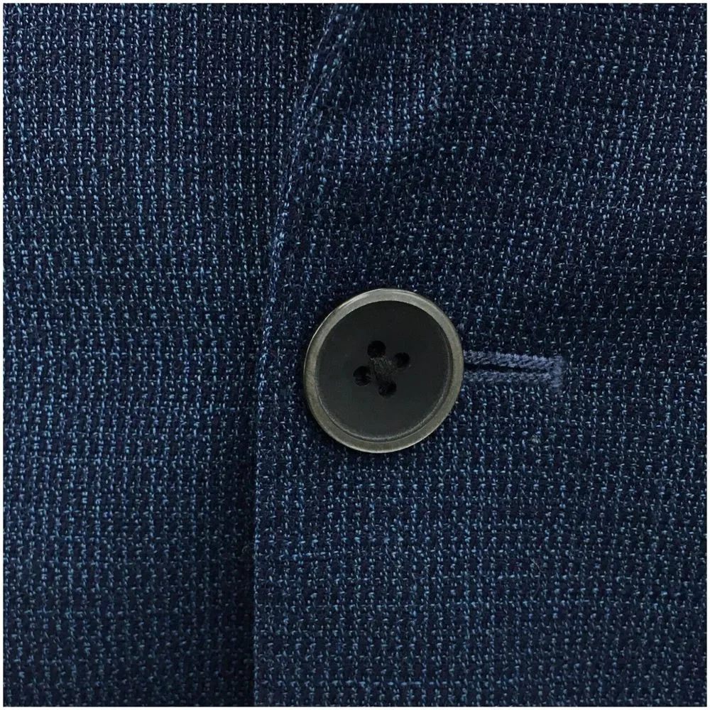 VINCE CAMUTO‎ Mens Blazer Sport Coat Casual Jacket Size 42L Blue Wool Suit
